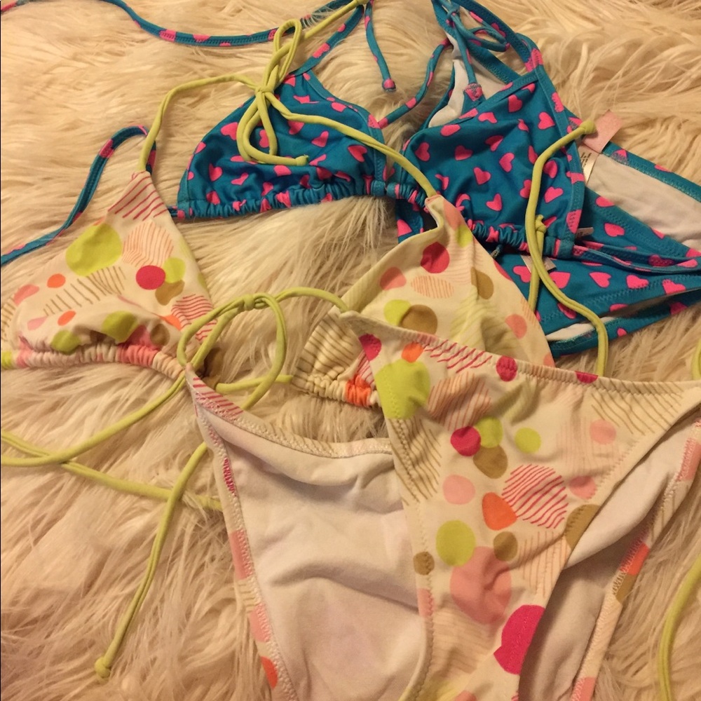 Victoria secret swim wear- blue only