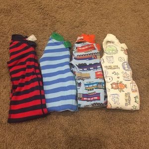 Lot of Hanna Andersson PJs Size 70 9-18 months.