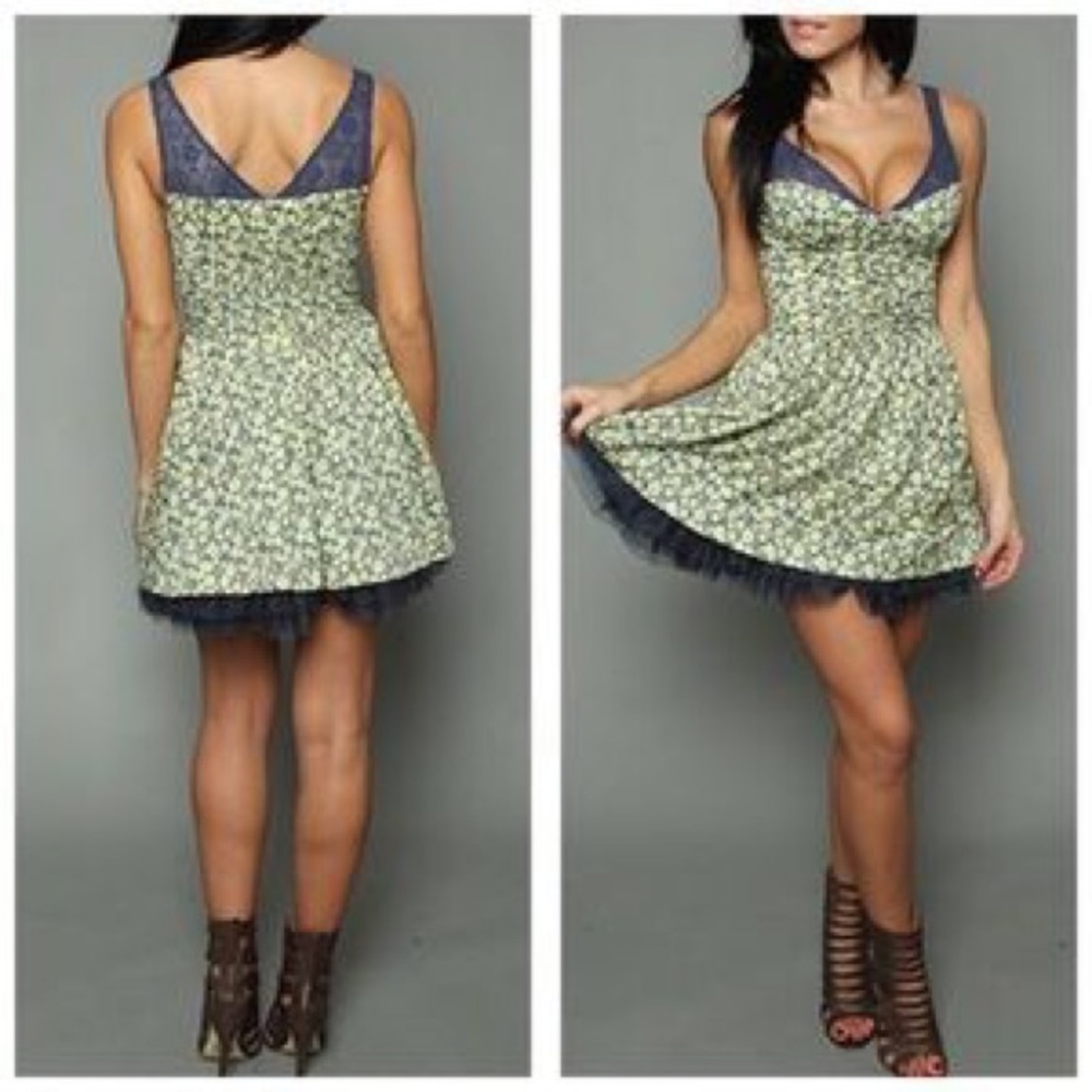 Free People Floral Sundress