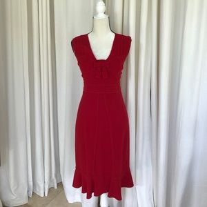 Prada Red Dress