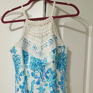 Lilly Pulitzer Pearl Neck Shift Dress