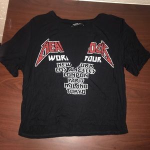 Heavy Rock Cropped Tee