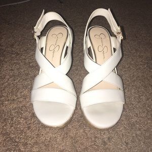 White wedges