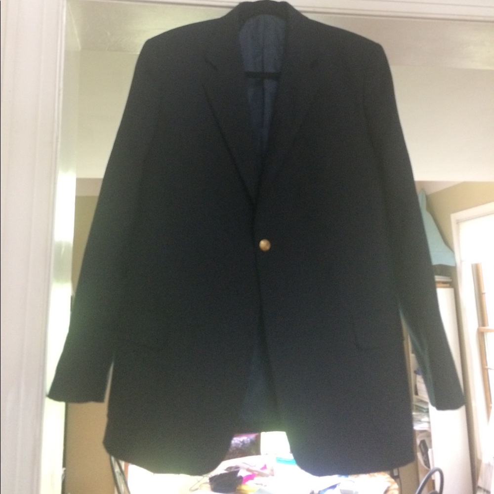 Navy blue blazer