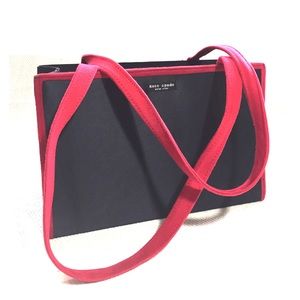 Vintage Kate spade black red purse