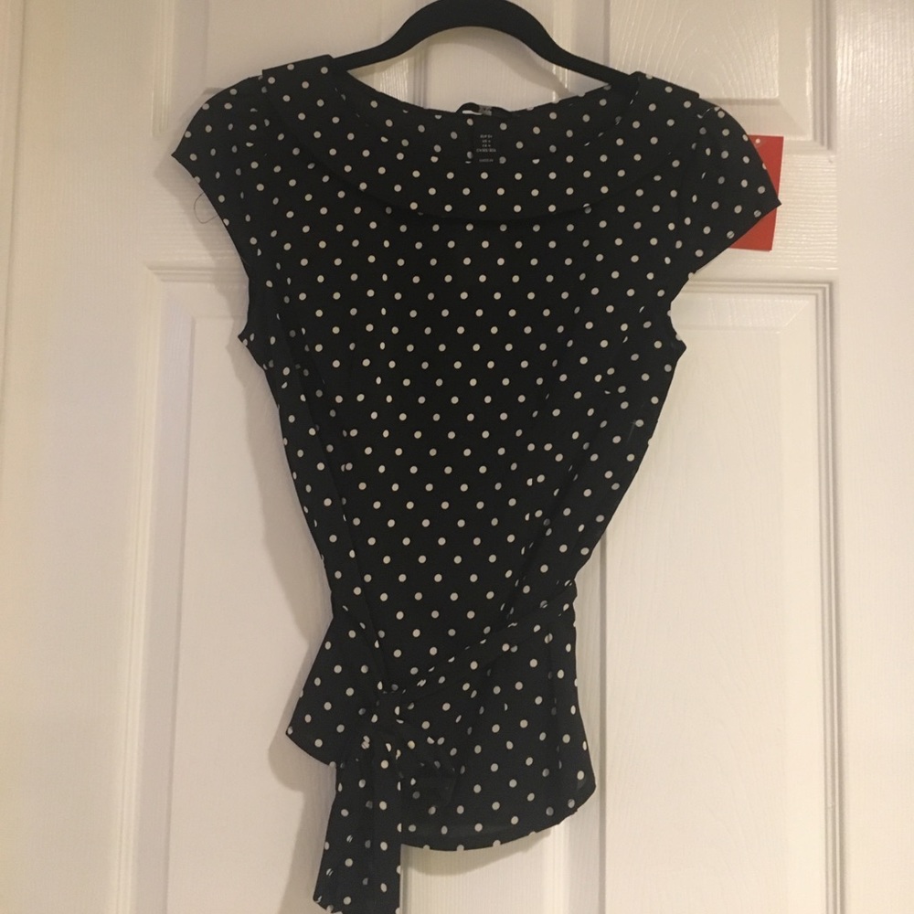 H&M size 4 Polka Dot Blouse