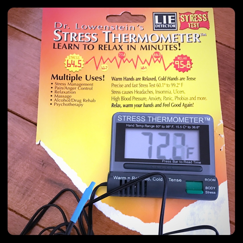 Stress thermometer
