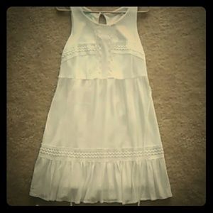 XS White Sun Dress - Maurices
