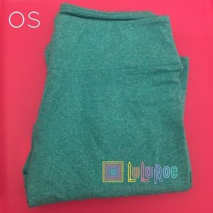 NWT LuLaRoe Solid OS Legging # 2 TEAL