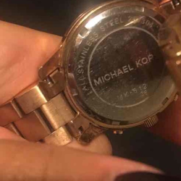 Michael Korea Rose Gold Watch