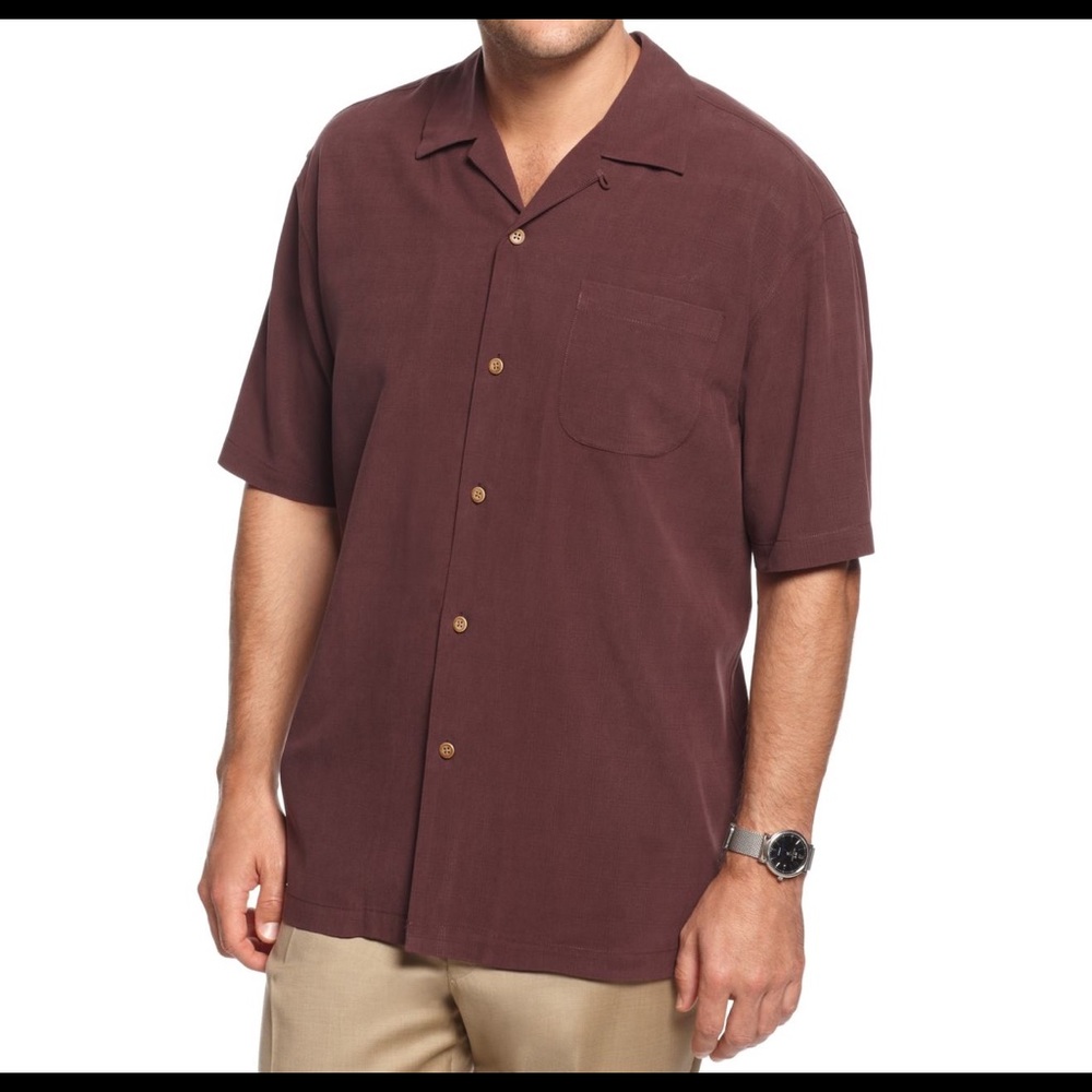 Tommy Bahama 100% Silk Camp Shirt