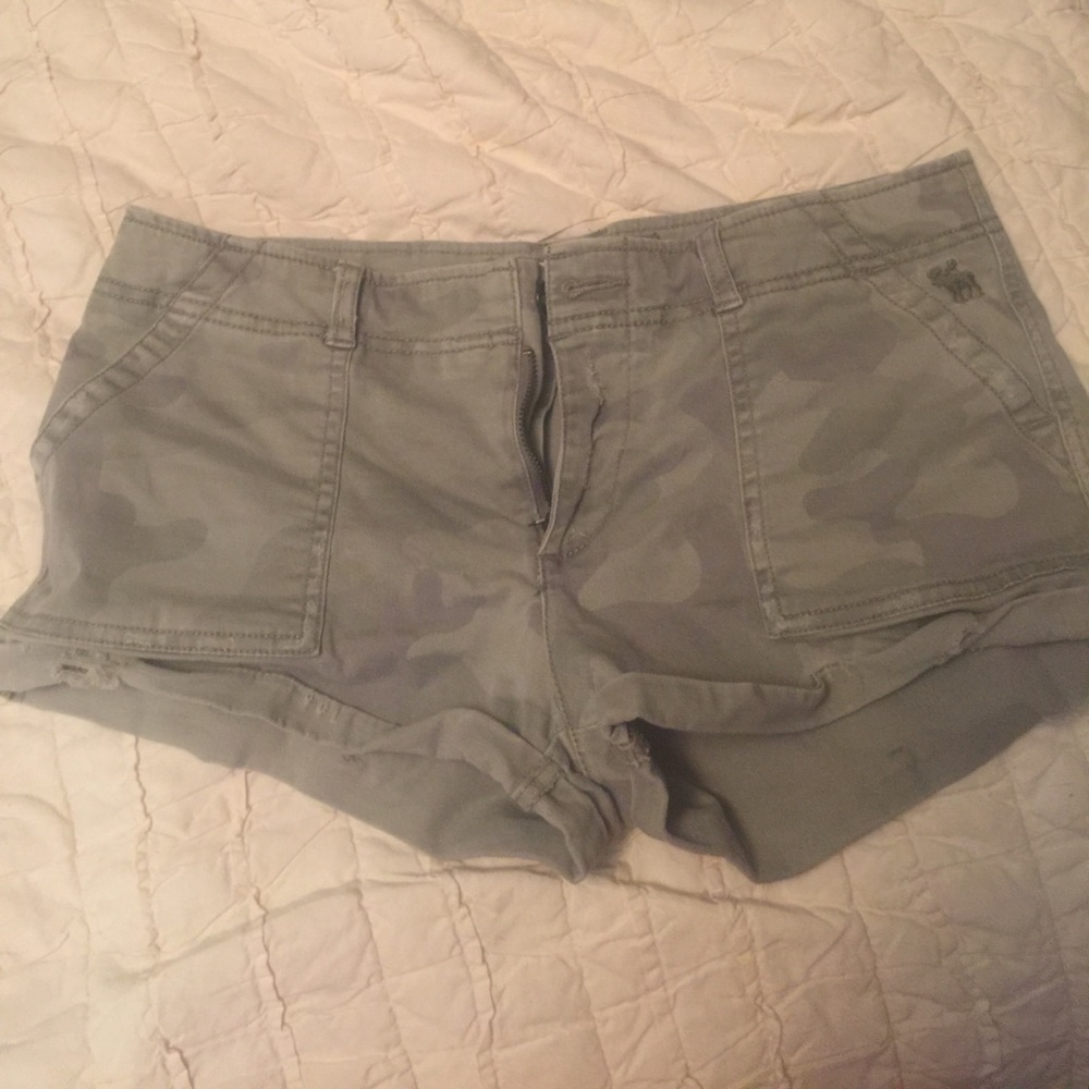 Abercrombie and Fitch Camo Shorts