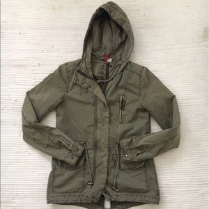 Army green jacket