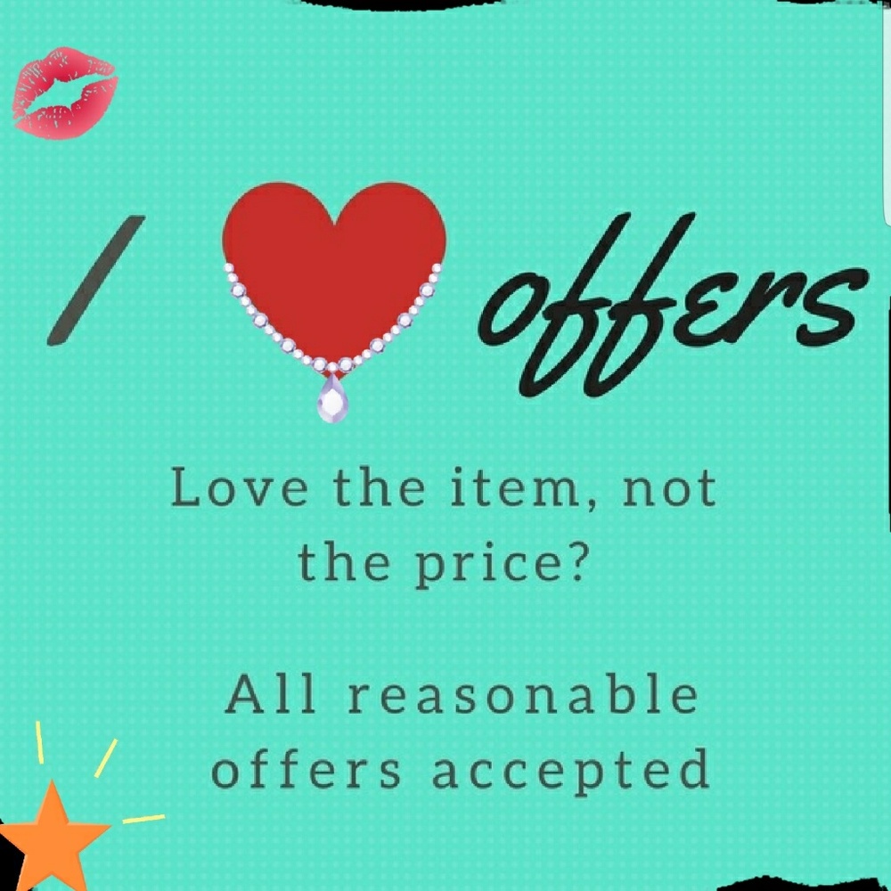 Excepting all reasonable offers!