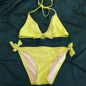 Victoria's Secret Neon Green Bikini