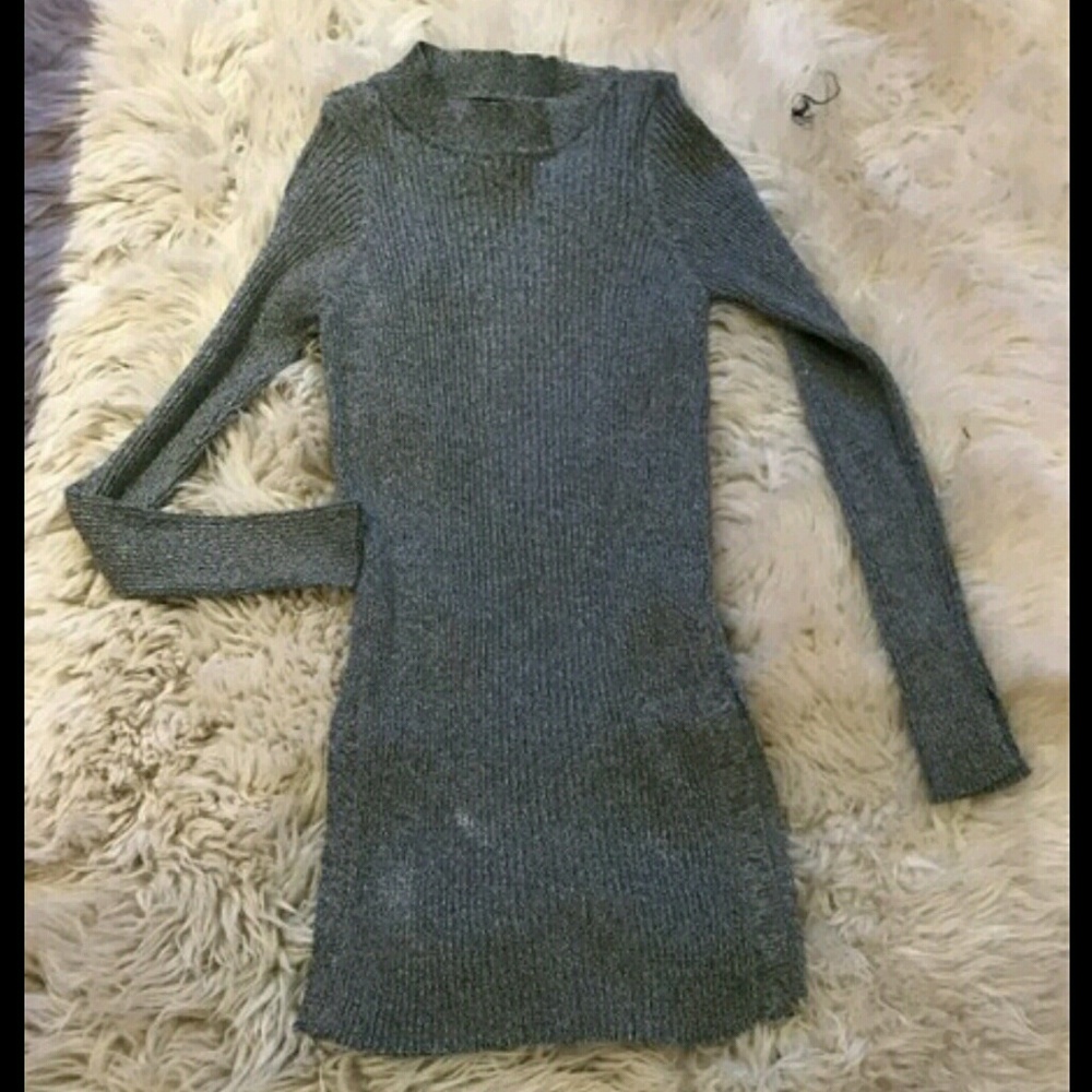 Grey Sweater Dress