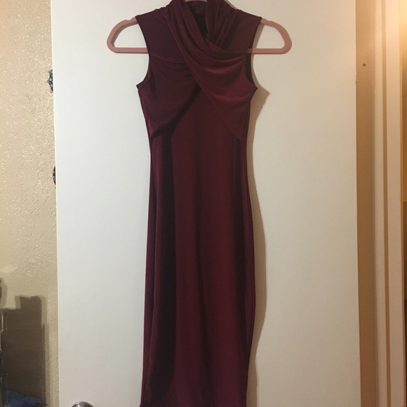Missguided Dresses - Misguided Burgundy Dress Missguided Dresses - Misguided Burgundy Dress