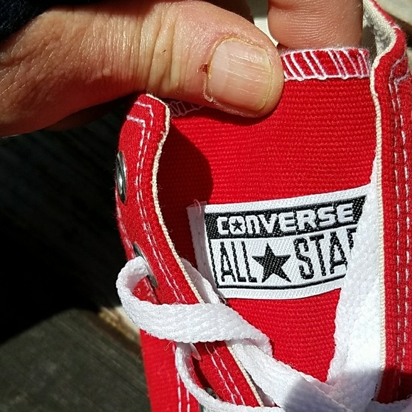 NWT Converse All Stars in Red. ONLY 10 LEFT - Picture 5 of 6