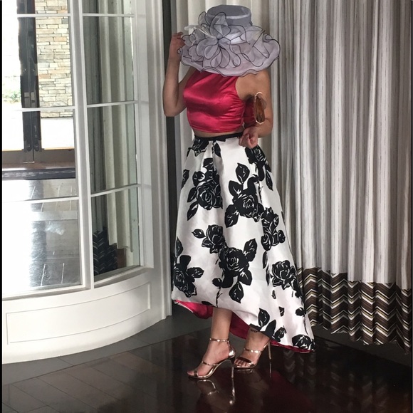 2 piece prom/southern wedding dress - Picture 2 of 6