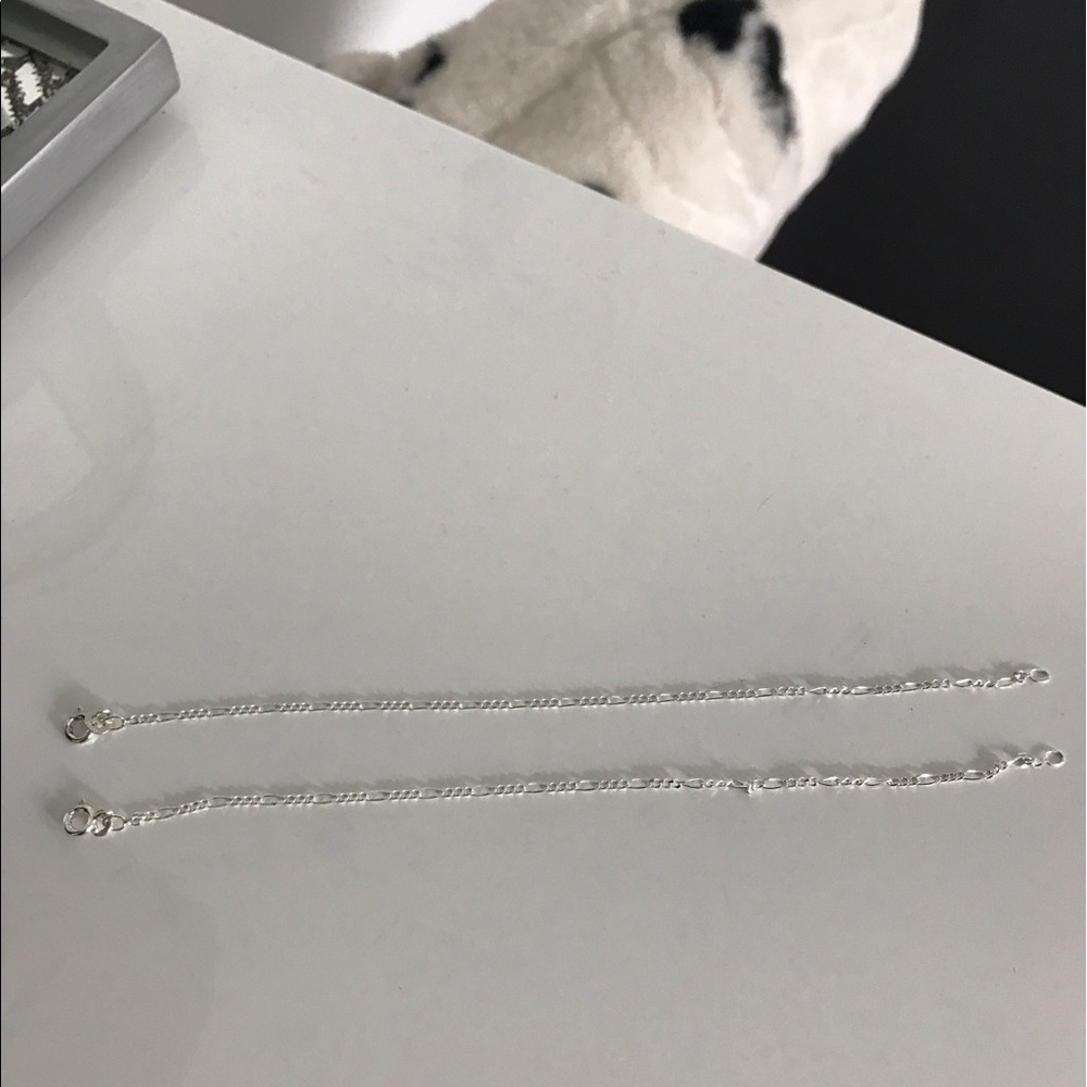 silver chain bracelets