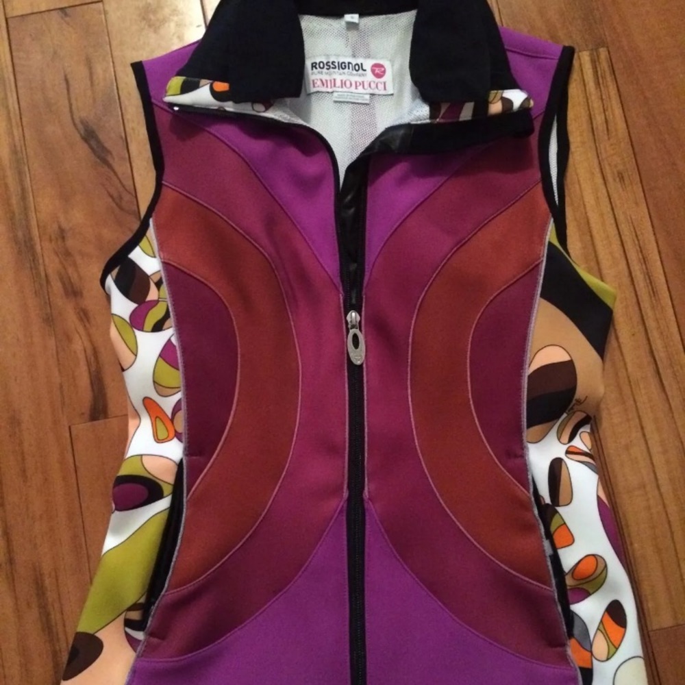 NWOT Emilio Pucci Rossignol Gardena Vest Ladies S