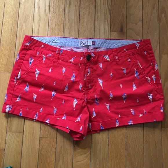 SO Shorts - Sailboat Shorts ⛵️ worn once! SO Shorts - Sailboat Shorts ⛵️ worn once!