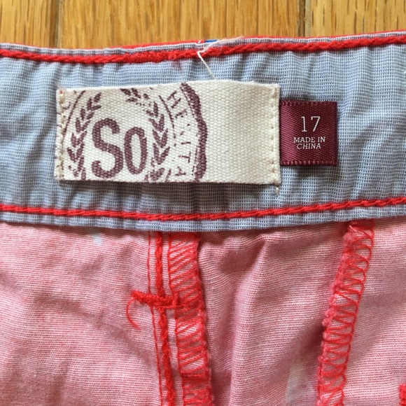 SO Shorts - Sailboat Shorts ⛵️ worn once! SO Shorts - Sailboat Shorts ⛵️ worn once!