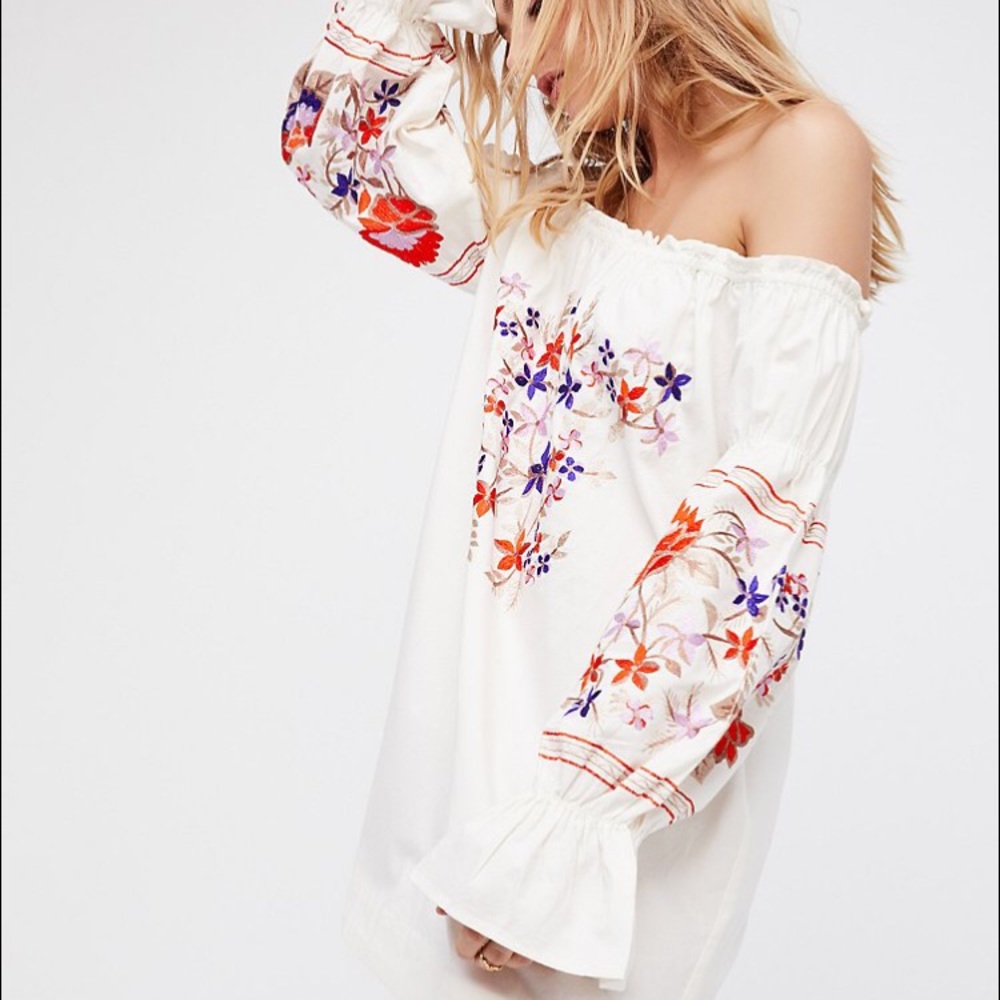 Free People Enchanted Garden Mini Dress
