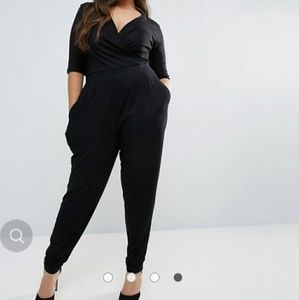 ASOS CURVE black Jumpsuit