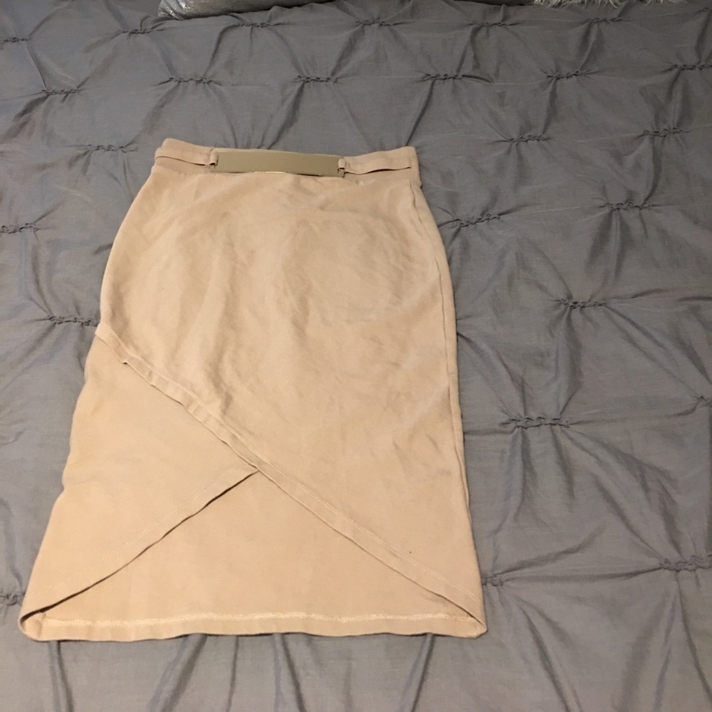 Papaya mini skirt