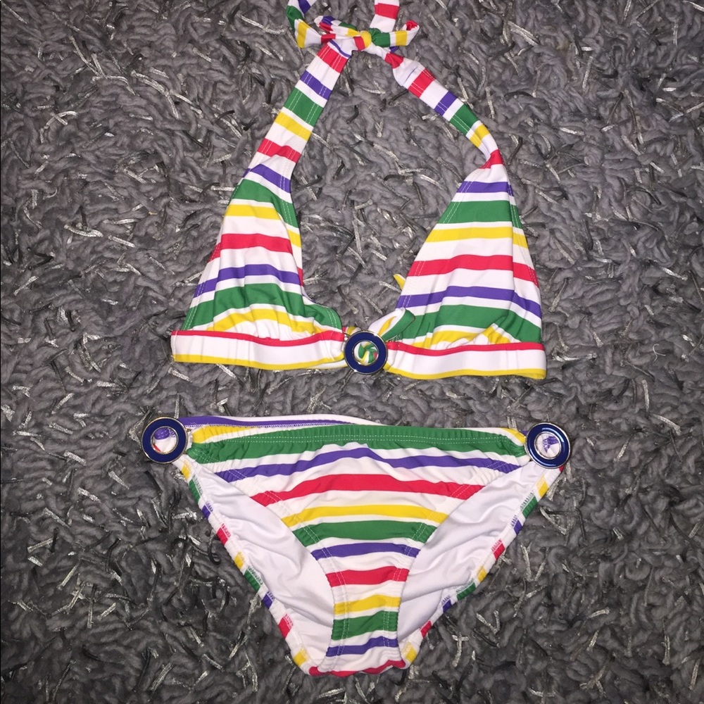 Shoshanna 🌈 Triangle Bikini SZ Small