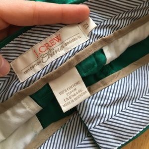 J. Crew Shorts - Beautiful Kelly Green Shorts J. Crew Shorts - Beautiful Kelly Green Shorts