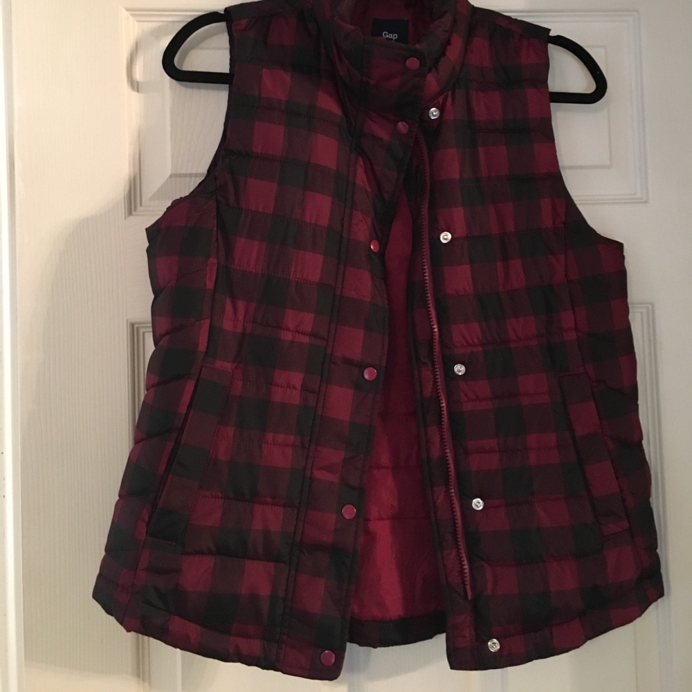 Gap, zip up vest