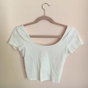 White short sleeved shirt