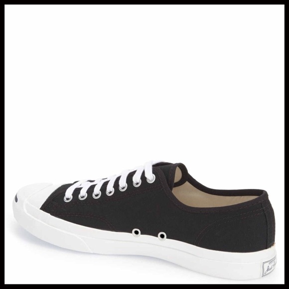 ❌SOLD❌CONVERSE LO OX BLACK SNEAKERS JACK PURCELL - Picture 3 of 8
