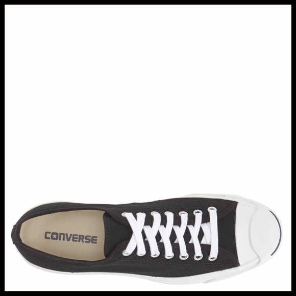 ❌SOLD❌CONVERSE LO OX BLACK SNEAKERS JACK PURCELL - Picture 7 of 8