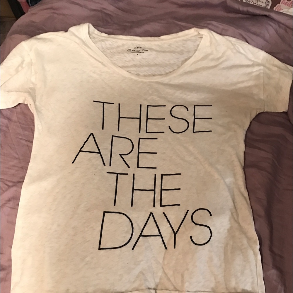 JCrew graphic tee