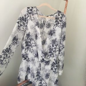 Cute flower romper from free people!