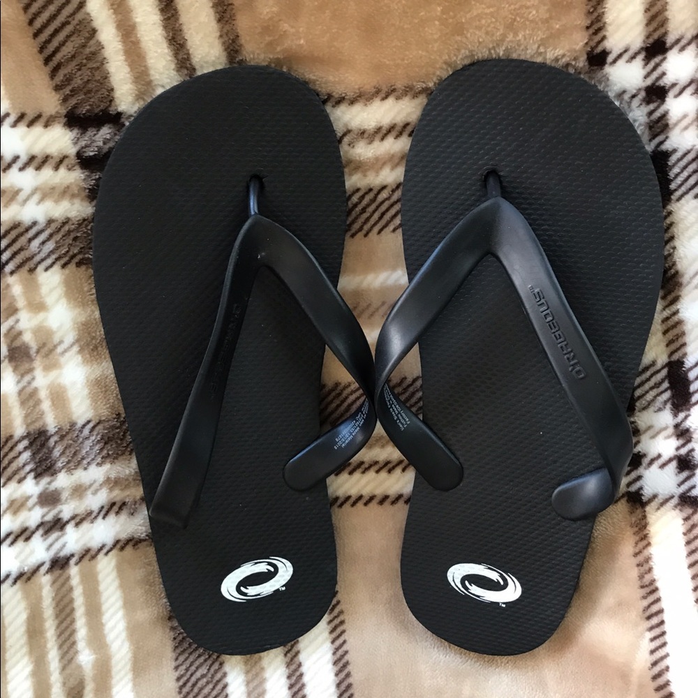 Sold Black Flip Flops