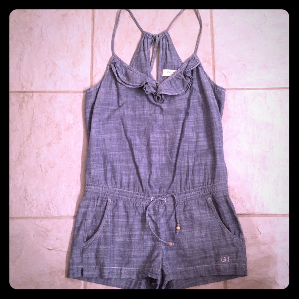 Chambray Festival Romper!