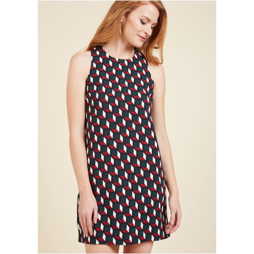 Modcloth: Make Admens Shift Dress (XL)