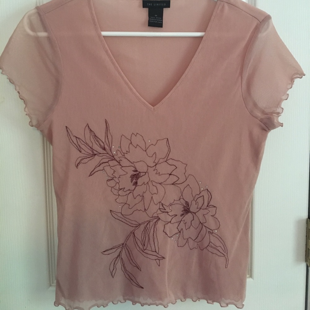 LIMITED pink top medium
