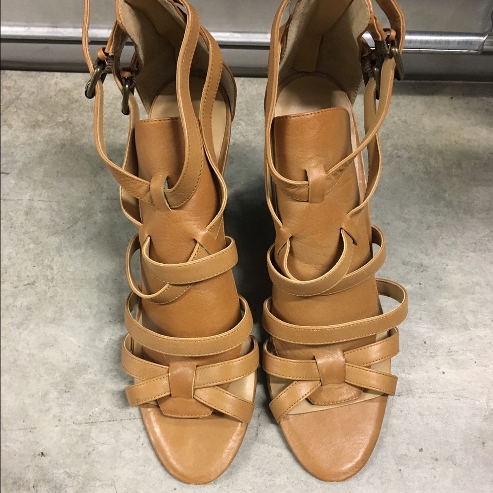Tan sandals