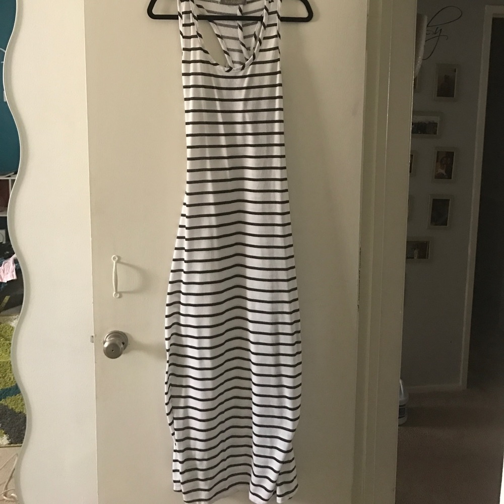 Black and white dress