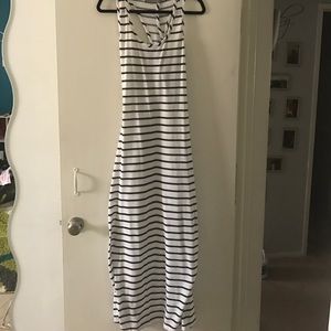 Black and white dress