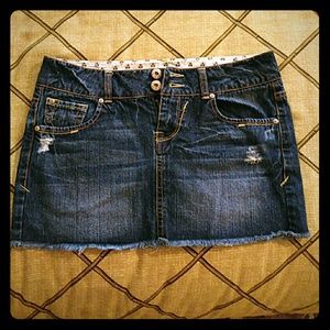 Jean Mini Skirt