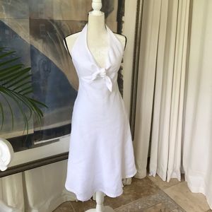 Ralph Lauren White Linen Dress