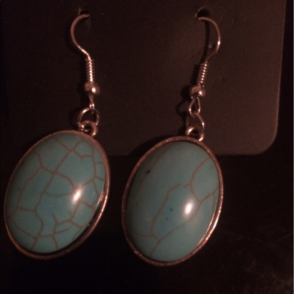 (4 for $20) brand new turquoise earrings