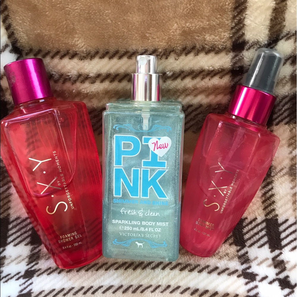 Body Bundle Shimmer Body Mist and Shower Gel