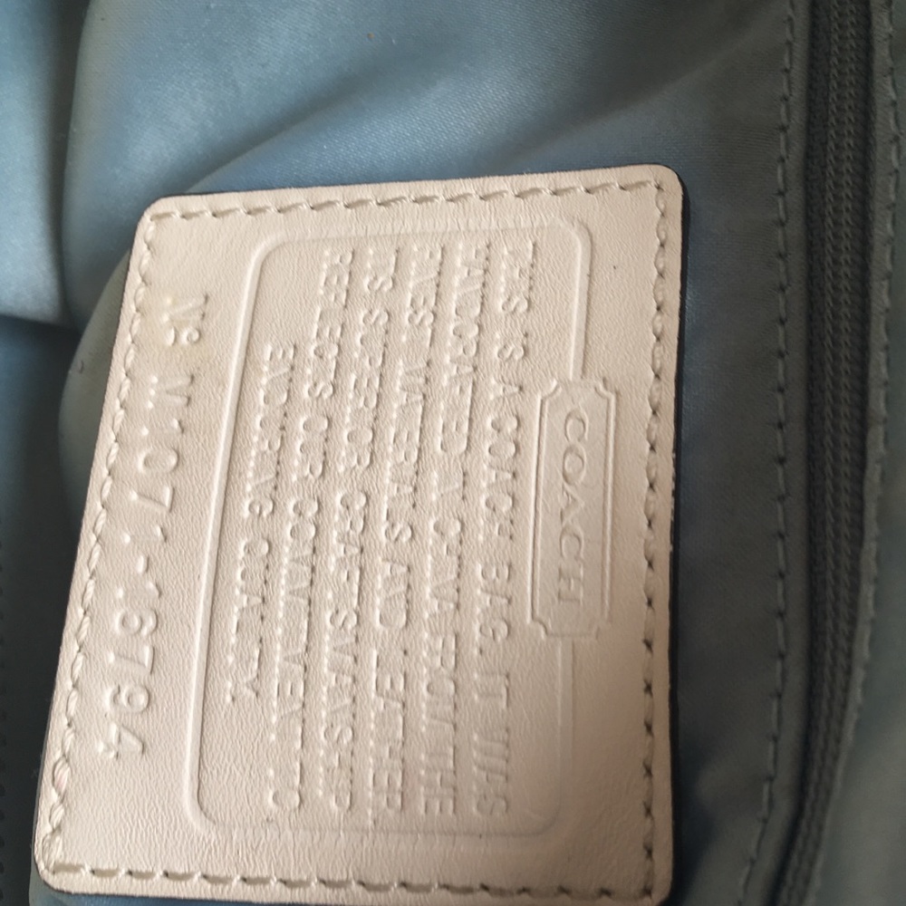 Authentic Coach Crossbody Python Hand Bag - image 4